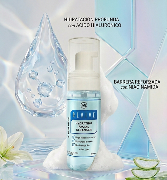 REVIVE Limpiador Facial Con Niacinamida Y Acido Hialuronico!